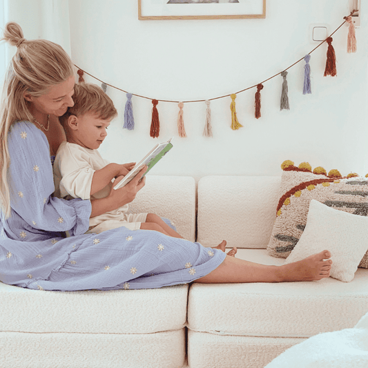 MeowBaby Spielsofa Premium Bouclé