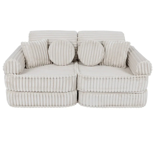 MeowBaby Spielsofa Mini Plus Churros - Plüschcord Edition