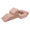 MeowBaby Spielsofa Bricks Ästhetik, 100 Bälle - eigene Farbauswahl