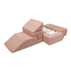 MeowBaby Spielsofa Bricks Ästhetik, 100 Bälle - eigene Farbauswahl