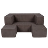 MeowBaby Spielsofa Ästhetik Cord Cube - Classic Cord Edition