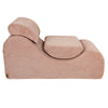 MeowBaby Sitzsack Ästhetik Cord Wave Lounger - Classic Cord Edition