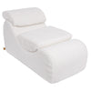 MeowBaby Sitzsack Wave Lounger Churro - creme/weiss