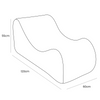 MeowBaby Sitzsack Ästhetik Cord Wave Lounger - Classic Cord Edition