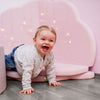 MeowBaby Spielmatte Wolke Velvet 160x160cm