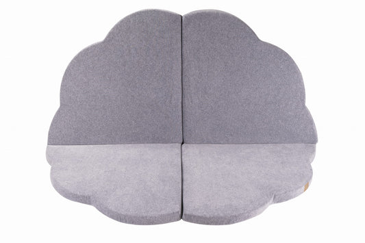 MeowBaby Spielmatte Wolke Velvet 160x160cm