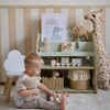 MeowBaby 2-in-1 Montessori-Bücherregal Cloudy