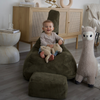 MeowBaby Kindersessel & Kinderhocker Ästhetik Cord Tearo - Classic Cord Edition