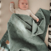 MeowBaby Babydecke Ästhetik Cord für Neugeborene - Classic Cord Edition