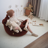 MeowBaby Kindersessel Bearly Bären-Sitzsack - Soft Teddy Edition