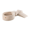 MeowBaby Schaumspielset Ästhetik Cord mit Bällebad, 200 Bälle - Fertigsets