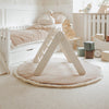 MeowBaby Haus mit faltbarer Kinderleiter 60x61 cm