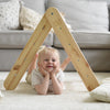 MeowBaby Haus mit faltbarer Kinderleiter 60x61 cm