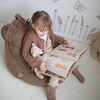 MeowBaby Kindersessel Bären-Sitzsack Cord Premium - Slim Cord Edition