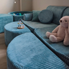 MeowBaby Spielsofa Ästhetik Cord Mini Max - Classic Cord Edition