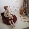 MeowBaby Kindersessel Bearly Bären-Sitzsack - Soft Teddy Edition