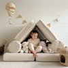 MeowBaby Spielsofa Mini Plus Bearly - Soft Teddy Edition
