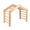 MeowBaby großes Kletterdreieck 112x61x94 cm Pikler für Kinder Montessori