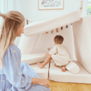 MeowBaby Spielsofa Premium Bouclé