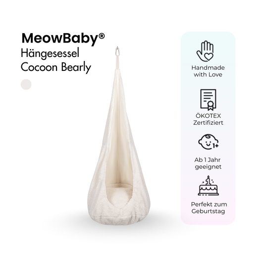 MeowBaby Hängesessel Cocoon Bearly