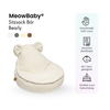 MeowBaby Kindersessel Bearly Bären-Sitzsack - Soft Teddy Edition