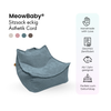 MeowBaby Kindersessel Ästhetik Cord eckig - Classic Cord Edition