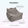 MeowBaby Kindersessel Bearly eckig - Soft Teddy Edition