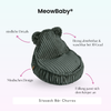 MeowBaby Kindersessel Bären-Sitzsack Churros - Plüsch-Cord Edition