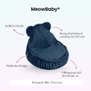 MeowBaby Kindersessel Bären-Sitzsack Churros - Plüsch-Cord Edition
