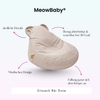 MeowBaby Kindersessel Dune Bären-Sitzsack