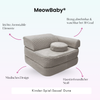Meowbaby Kindersessel 3‑in‑1 Dune - Faltbare Kindercouch & Spielmatratze