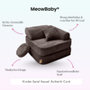 Meowbaby Kindersessel 3‑in‑1 Ästhetik Cord - Faltbare Kindercouch & Spielmatratze - Classic Cord Edition