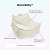MeowBaby Kindersessel Bearly eckig - Soft Teddy Edition