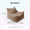 MeowBaby Kindersessel eckig - Slim Cord Edition