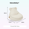 MeowBaby Outdoor Kinder-Sitzsack Outzy Bär - Outdoor Living Edition