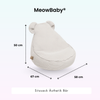 MeowBaby Kindersessel Ästhetik Cord Bär - Classic Cord Edition