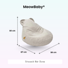 MeowBaby Kindersessel Dune Bären-Sitzsack
