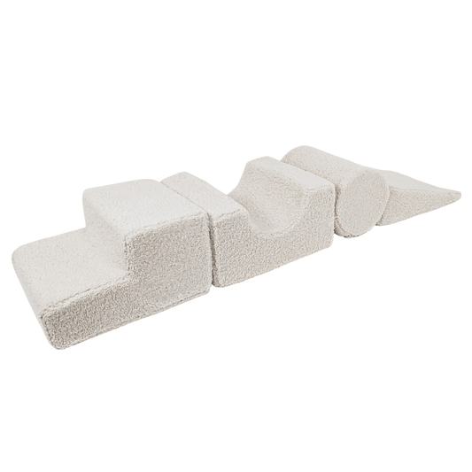 MeowBaby Shape Set Bearly 4-Elemente - beige/creme