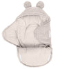 MeowBaby Einschlagdecke Ästhetik Cord mit Bärenohren - Classic Cord Edition
