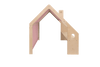 MeowBaby Spielhaus/Kaufladen mit Dach