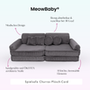 MeowBaby Spielsofa Churros - Plüschcord Edition