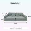 MeowBaby Spielsofa Premium Bouclé