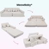 MeowBaby Spielsofa Premium Bouclé