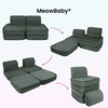 MeowBaby Spielsofa Mini Basic Churros - Plüschcord Edition