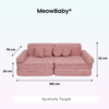 MeowBaby Spielsofa Tangle - Cozy Chenille Edition
