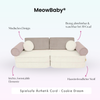 MeowBaby Spielsofa Ästhetik Cord Cookie Dream - Classic Cord Edition