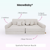 MeowBaby Spielsofa Premium Bouclé