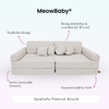 MeowBaby Spielsofa Premium Bouclé