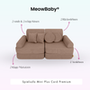 MeowBaby Spielsofa Mini Plus Cord Premium - Slim Cord Edition