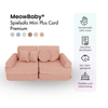 MeowBaby Spielsofa Mini Plus Cord Premium - Slim Cord Edition